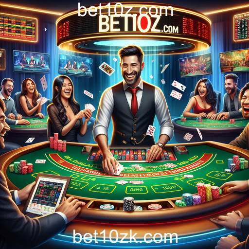 Experimente a Emoção do Dealer Ao Vivo no bet10z.com